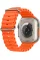 Apple Watch Ultra 2 49mm Titanium Case with Orange Ocean Band
